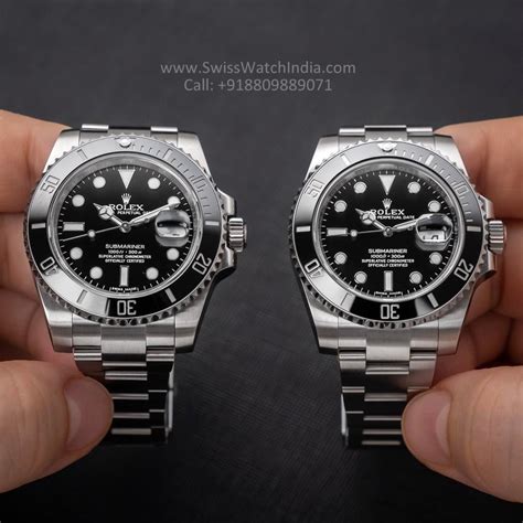 1:1 clone rolex|fake rolex vs real.